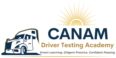 Canam Driver Testing Academy: Smart Learning. Diligent Practice. Confident Passing